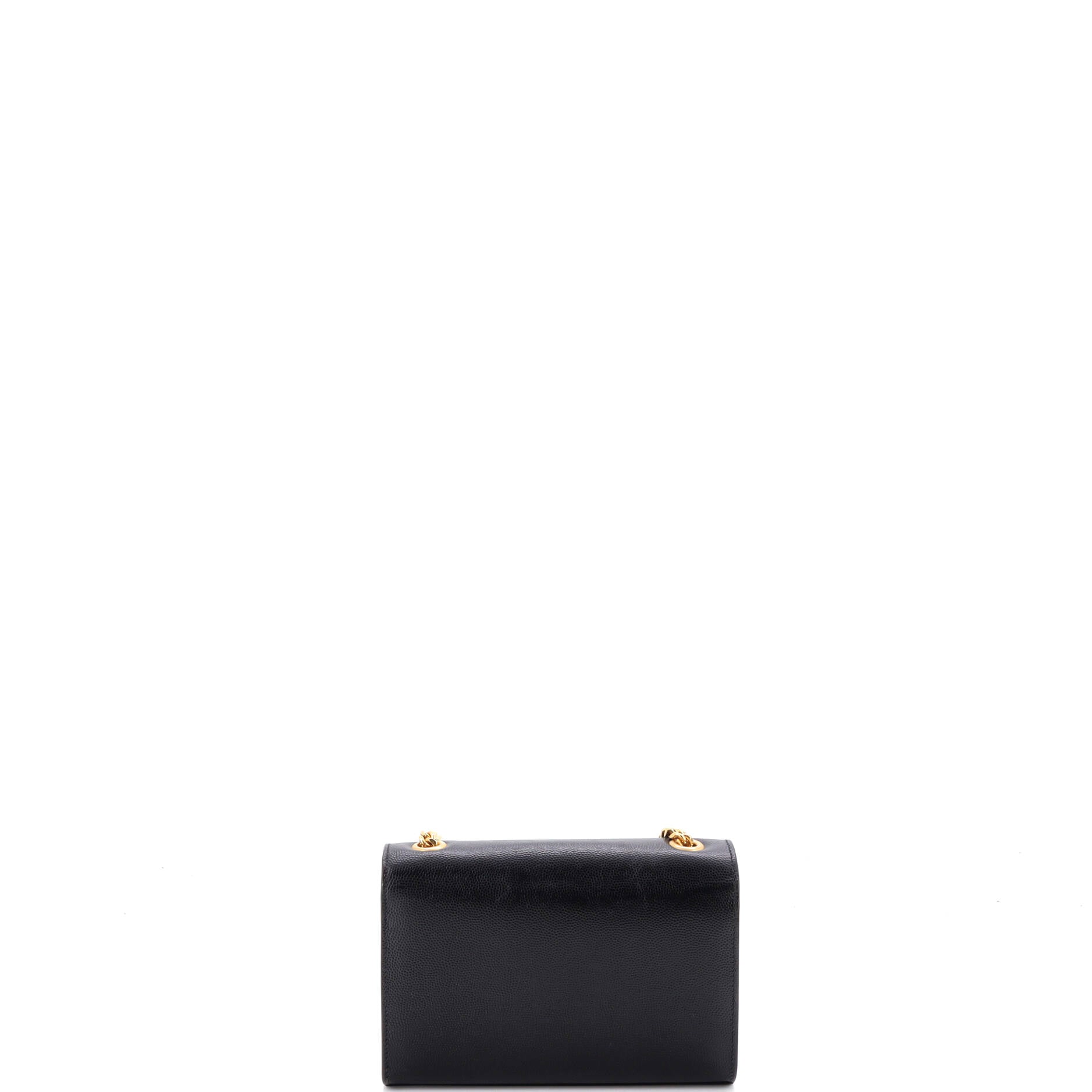 Classic Monogram Crossbody Bag Grainy Leather Small