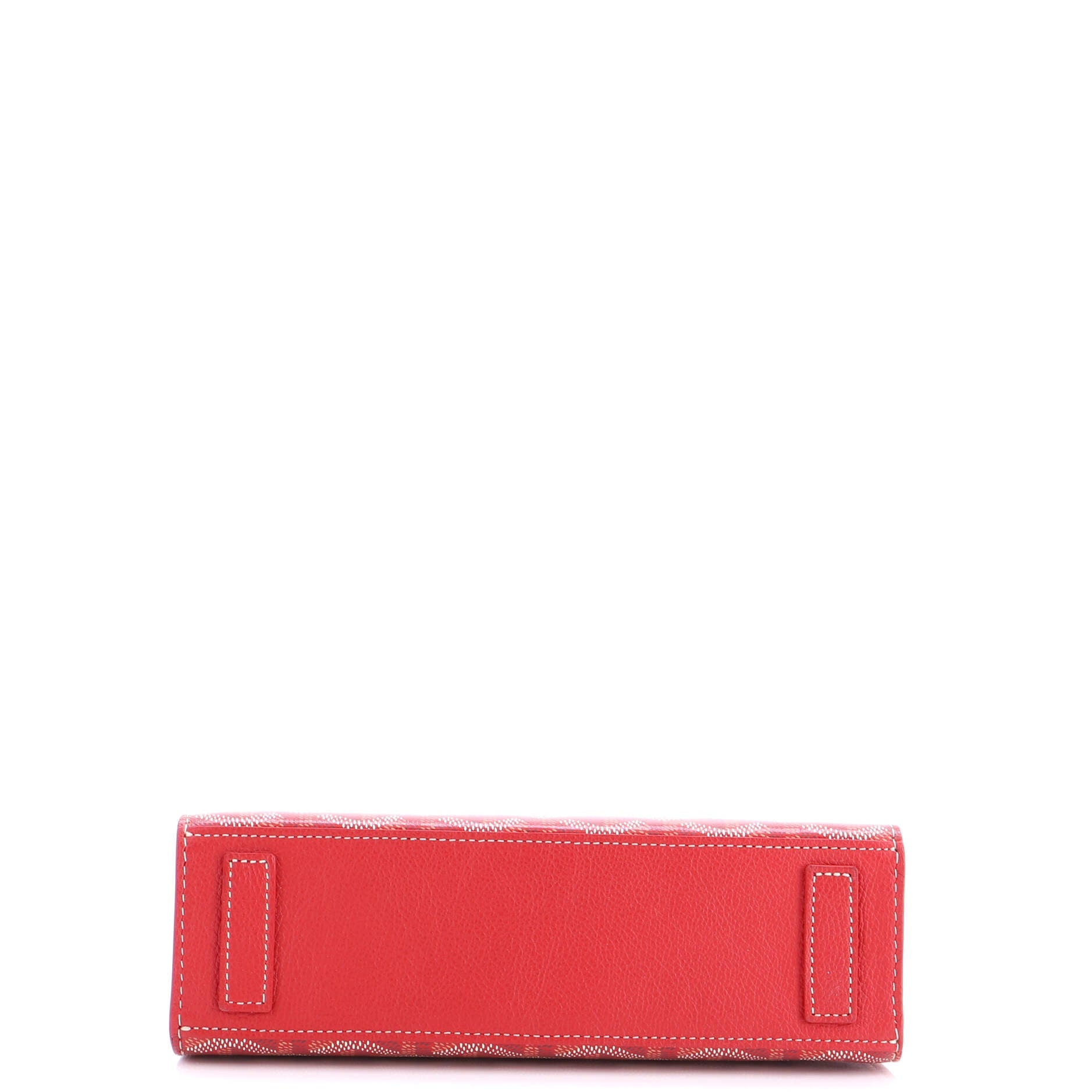 Structured Rouette Chain Shoulder Bag Coated Canvas Mini