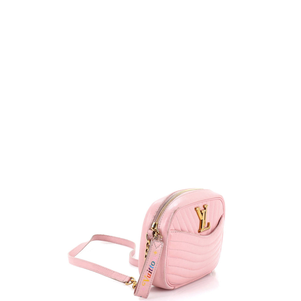New Wave Camera Bag Quilted Leather