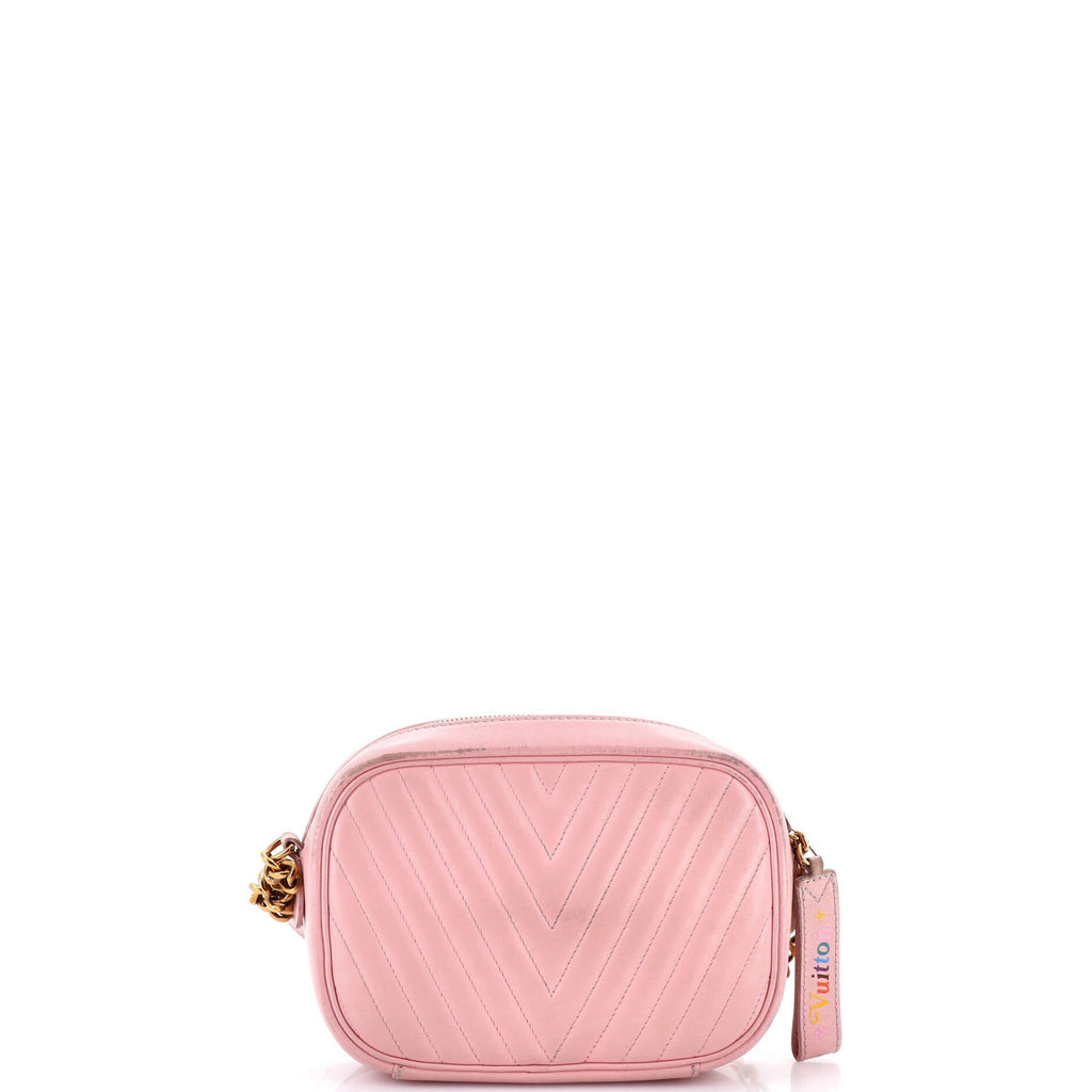 New Wave Camera Bag Quilted Leather