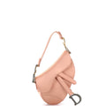 Saddle Handbag Satin with Crystals Mini
