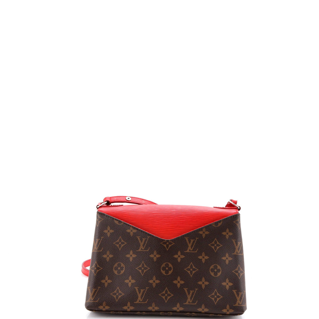 Saint Michel Handbag Monogram Canvas and Epi Leather