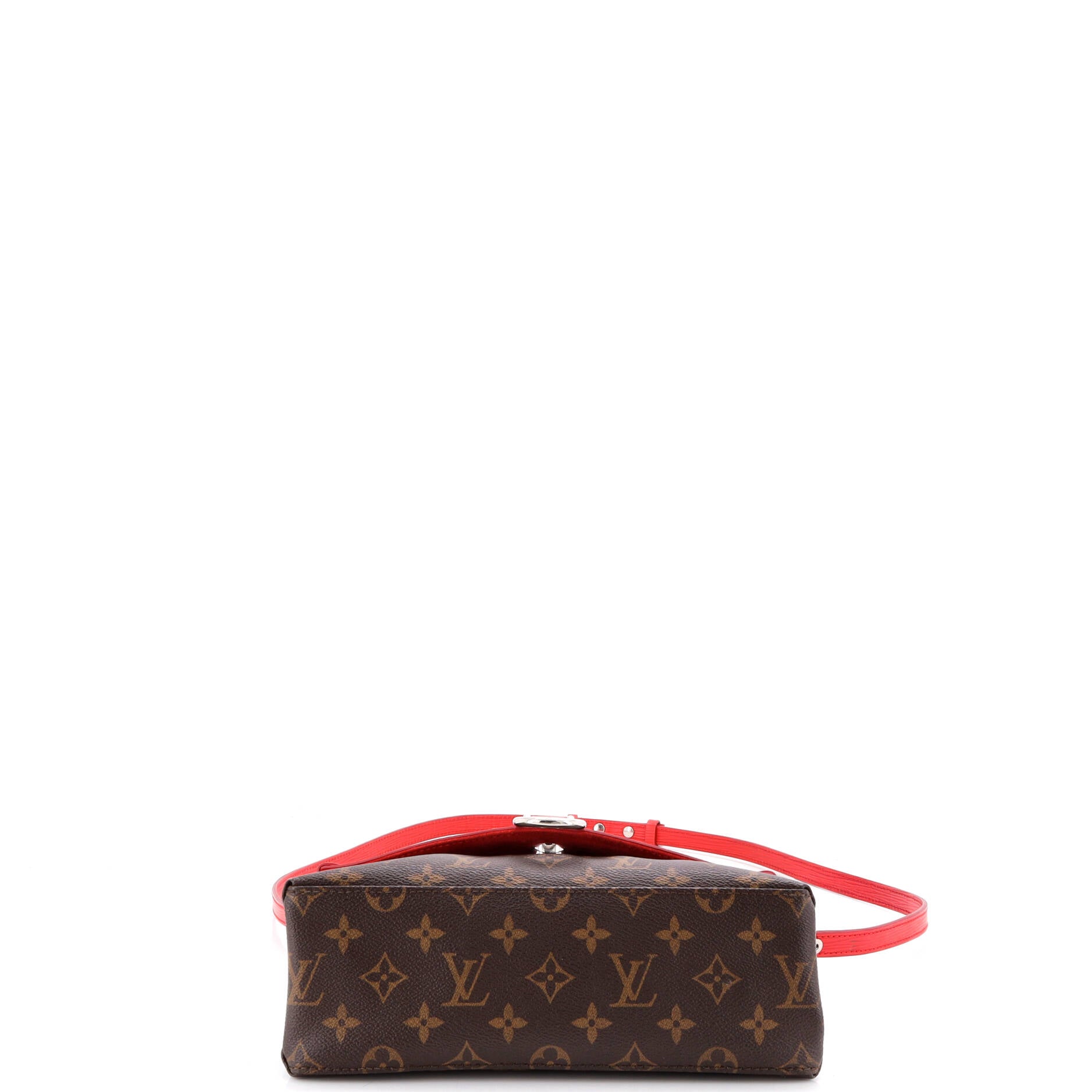 Saint Michel Handbag Monogram Canvas and Epi Leather