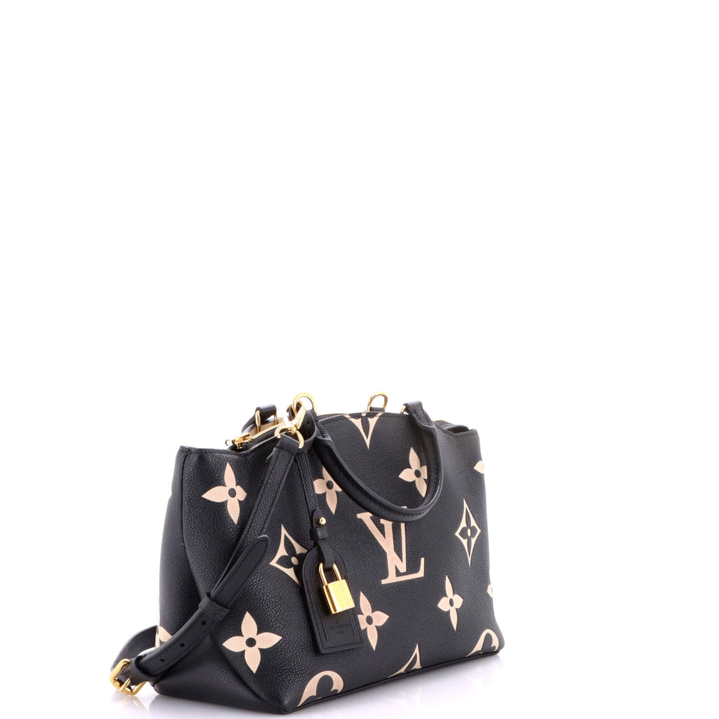 Petit Palais Handbag Bicolor Monogram Empreinte Giant