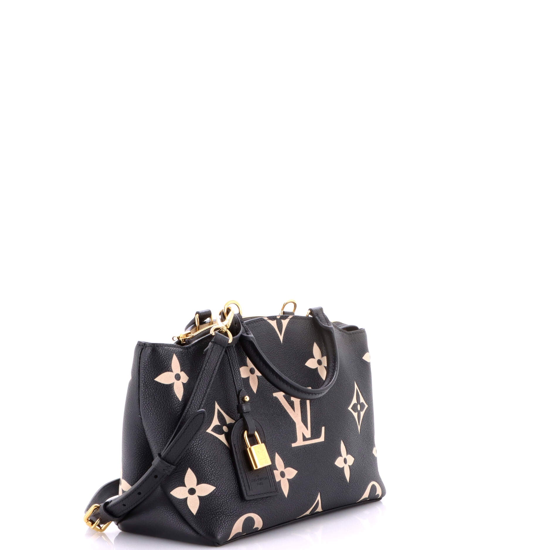 Petit Palais Handbag Bicolor Monogram Empreinte Giant