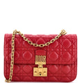Dioraddict Flap Bag Cannage Quilt Lambskin Medium