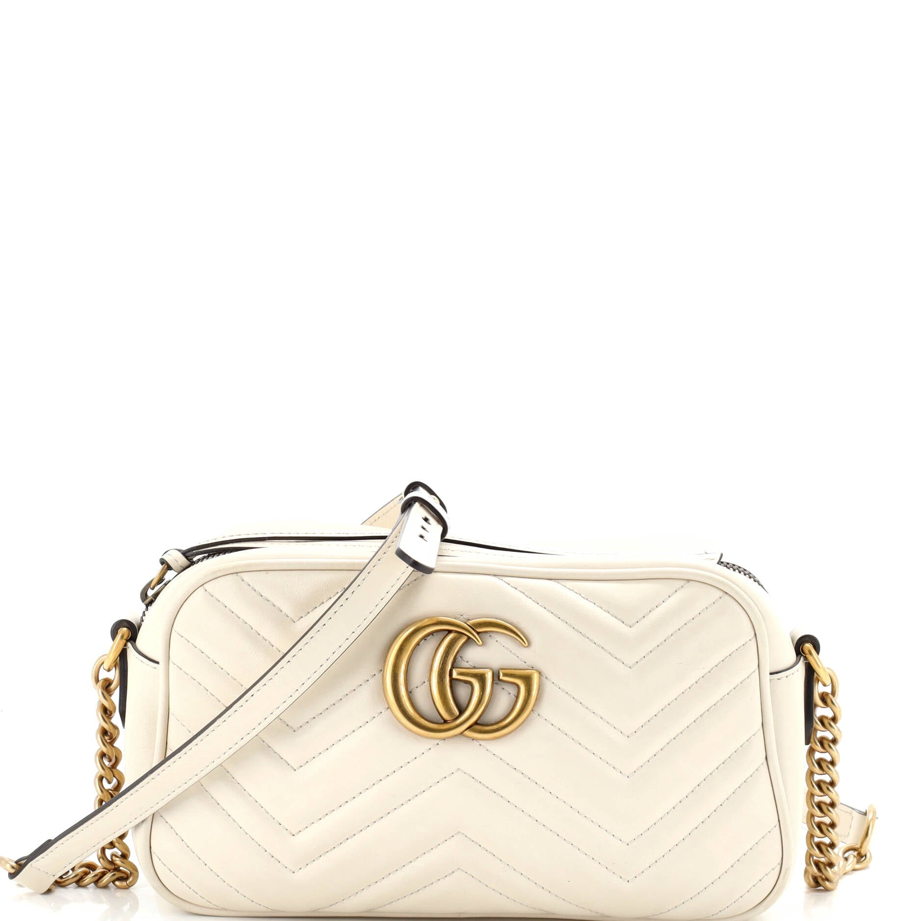 GG Marmont Shoulder Bag Matelasse Leather Small