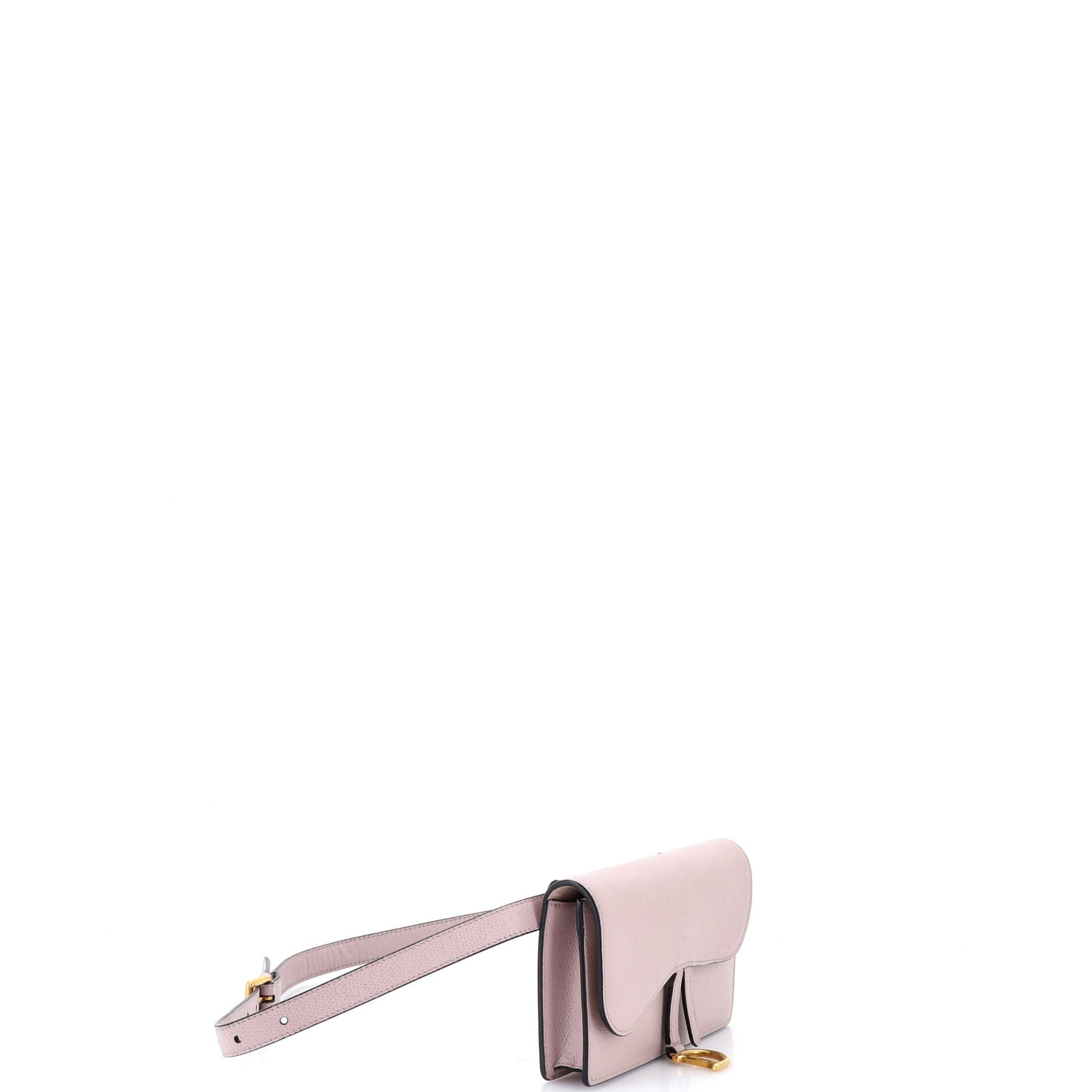 Saddle Rectangular Belt Bag Leather