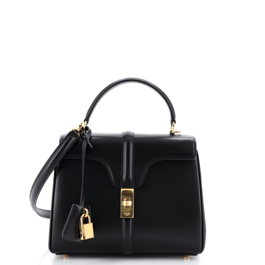16 Top Handle Bag Smooth Calfskin Small