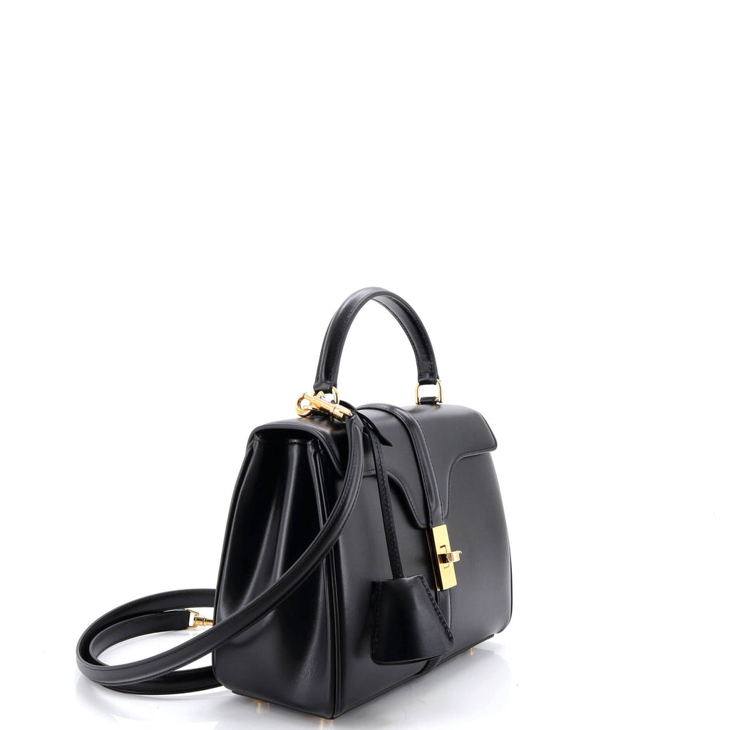 16 Top Handle Bag Smooth Calfskin Small