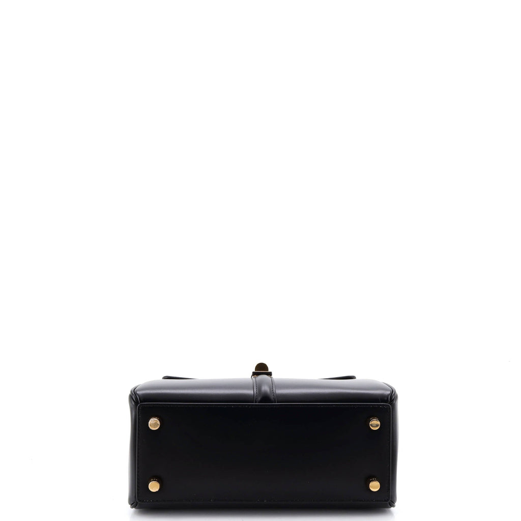 16 Top Handle Bag Smooth Calfskin Small