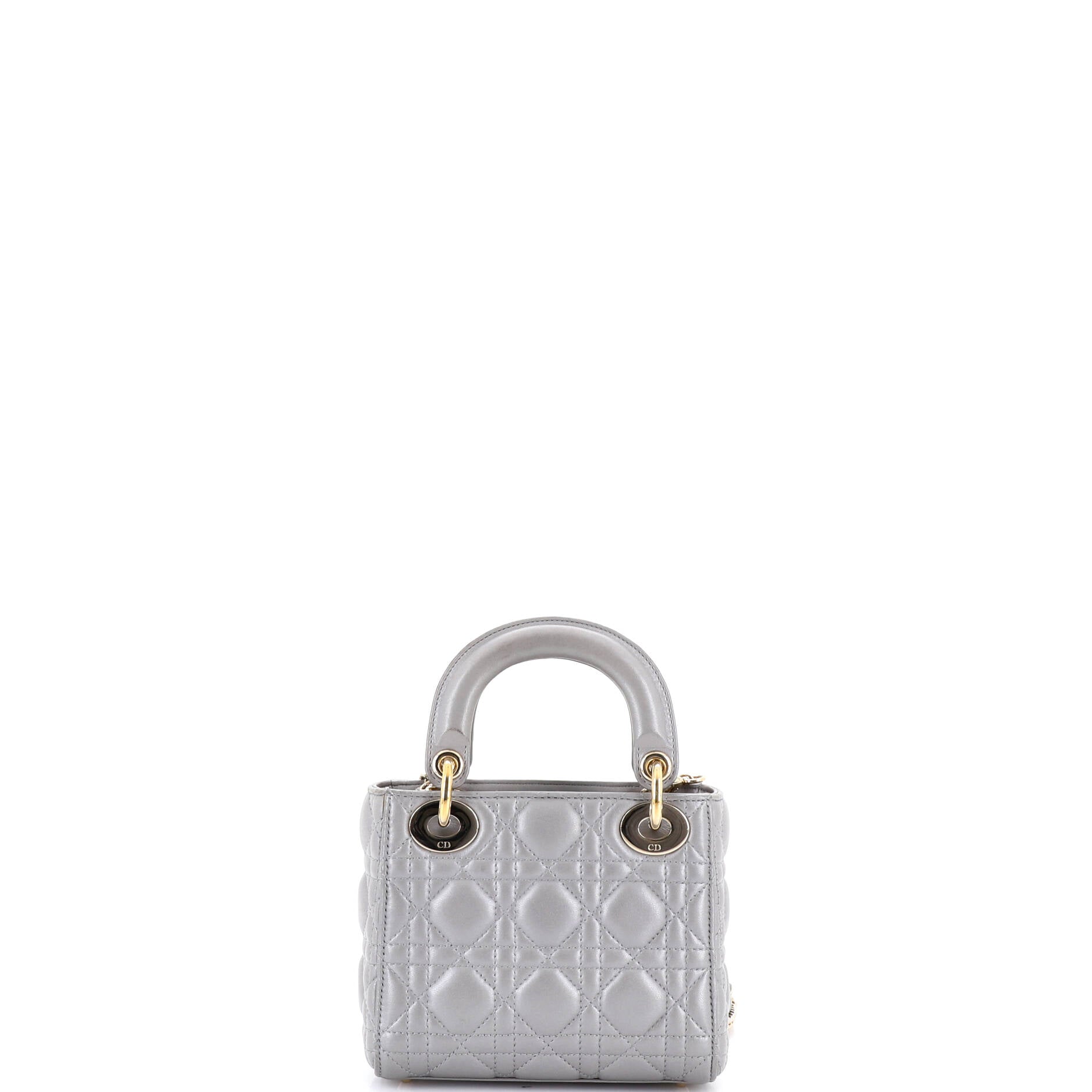 Lady Dior Chain Bag Cannage Quilt Lambskin Mini