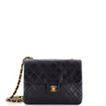 Vintage Square Classic Flap Bag Quilted Lambskin Small