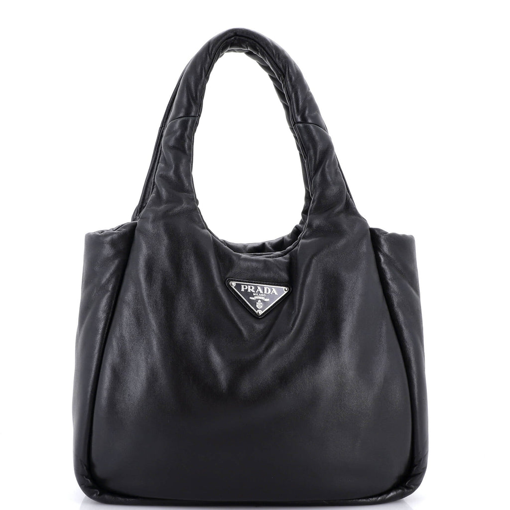 Padded Soft Tote Leather Medium