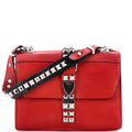 Monochrome Elektra Shoulder Bag Studded Leather Medium