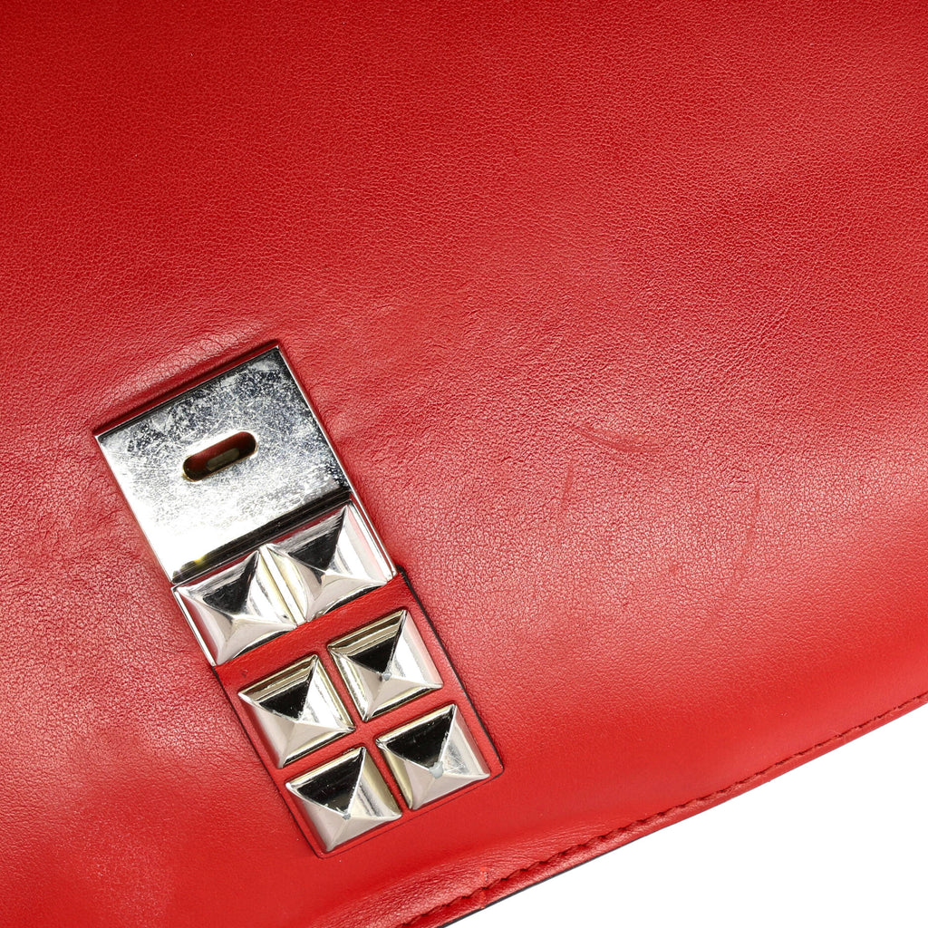 Monochrome Elektra Shoulder Bag Studded Leather Medium