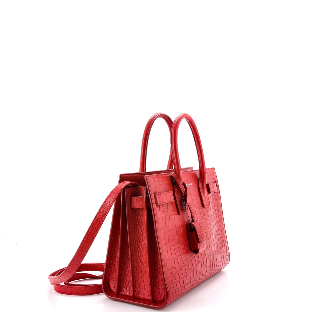 Sac de Jour NM Bag Crocodile Embossed Leather Baby