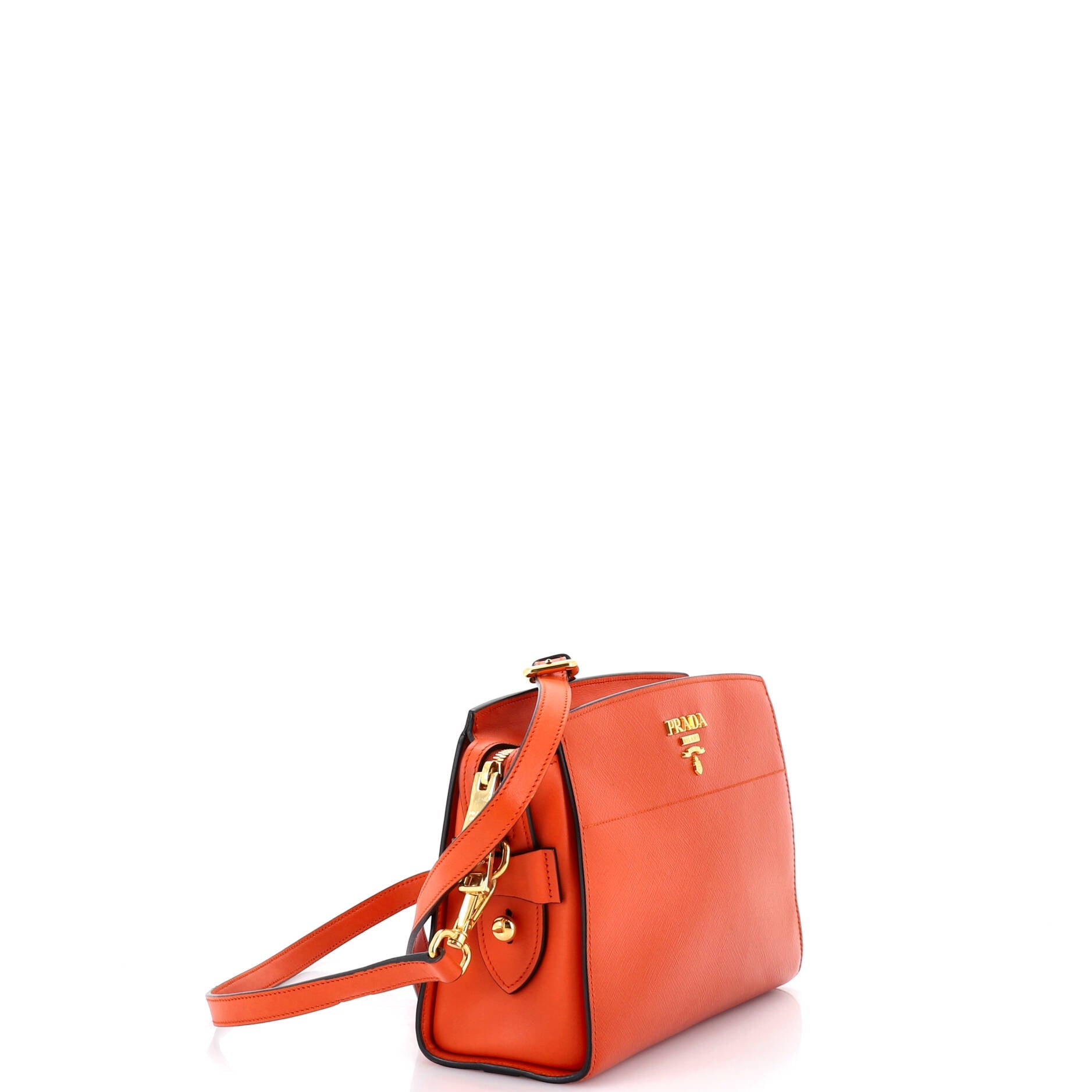 Bibliotheque Crossbody Saffiano Leather