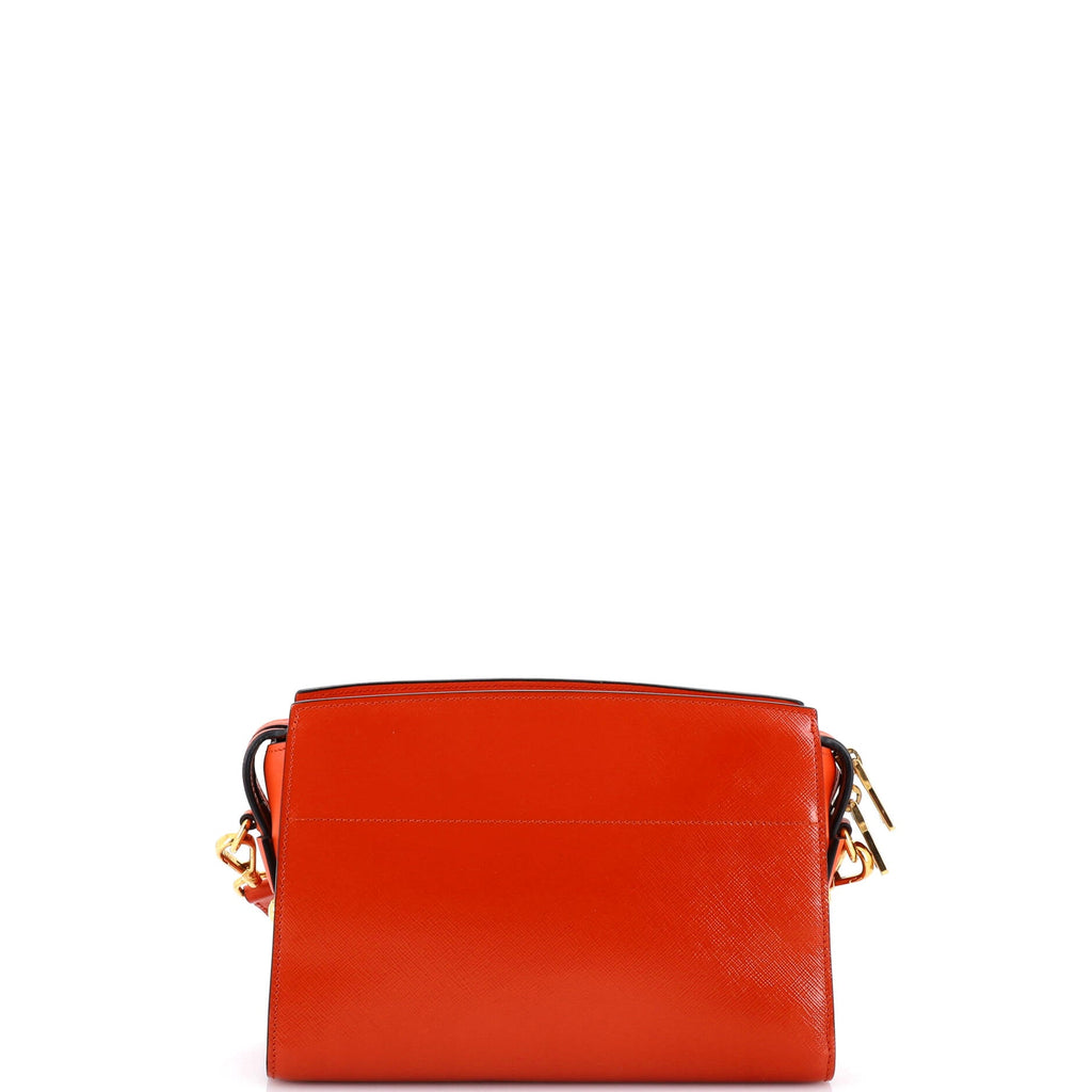Bibliotheque Crossbody Saffiano Leather