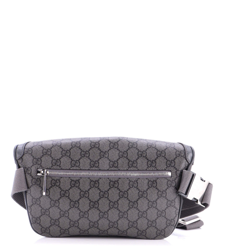 Ophidia Front Pocket Zip Belt Bag GG Coated Canvas Medium