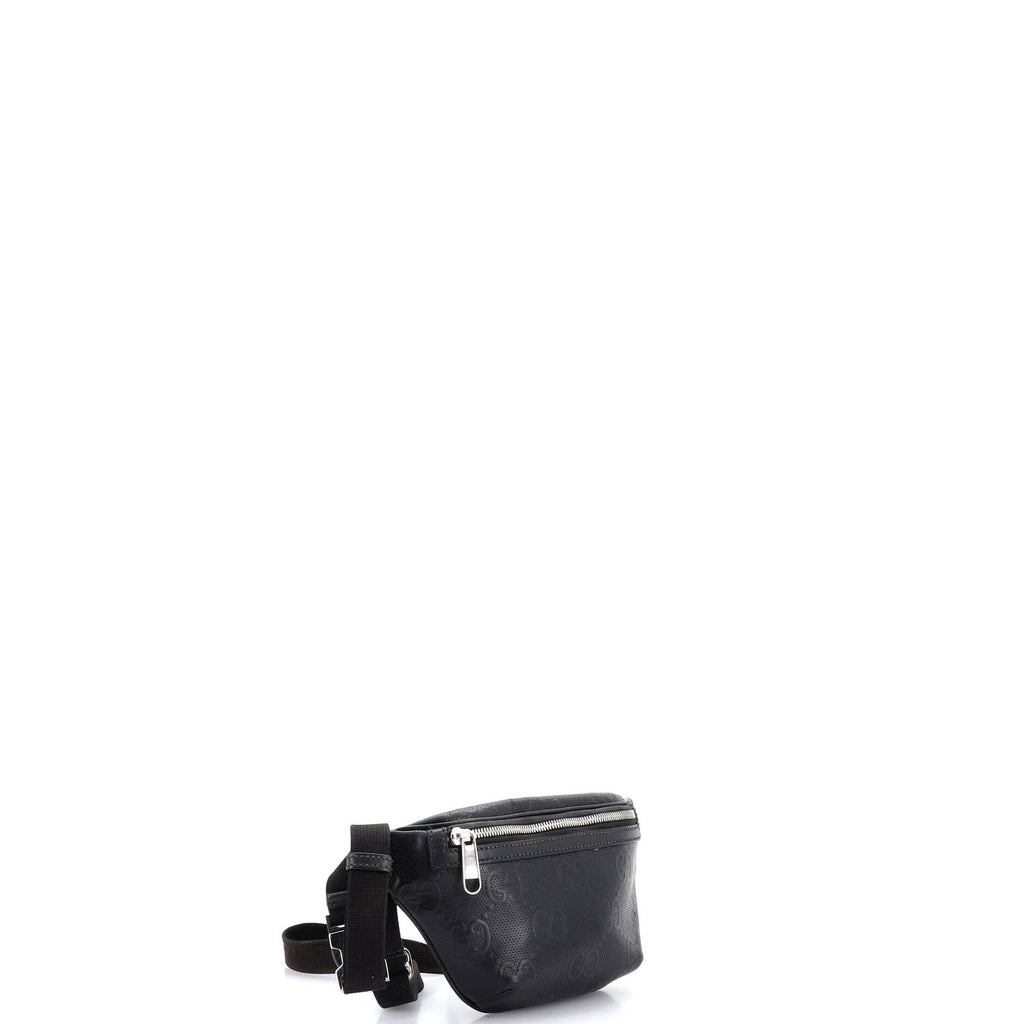 Belt Bag GG Embossed Perforated Leather Small