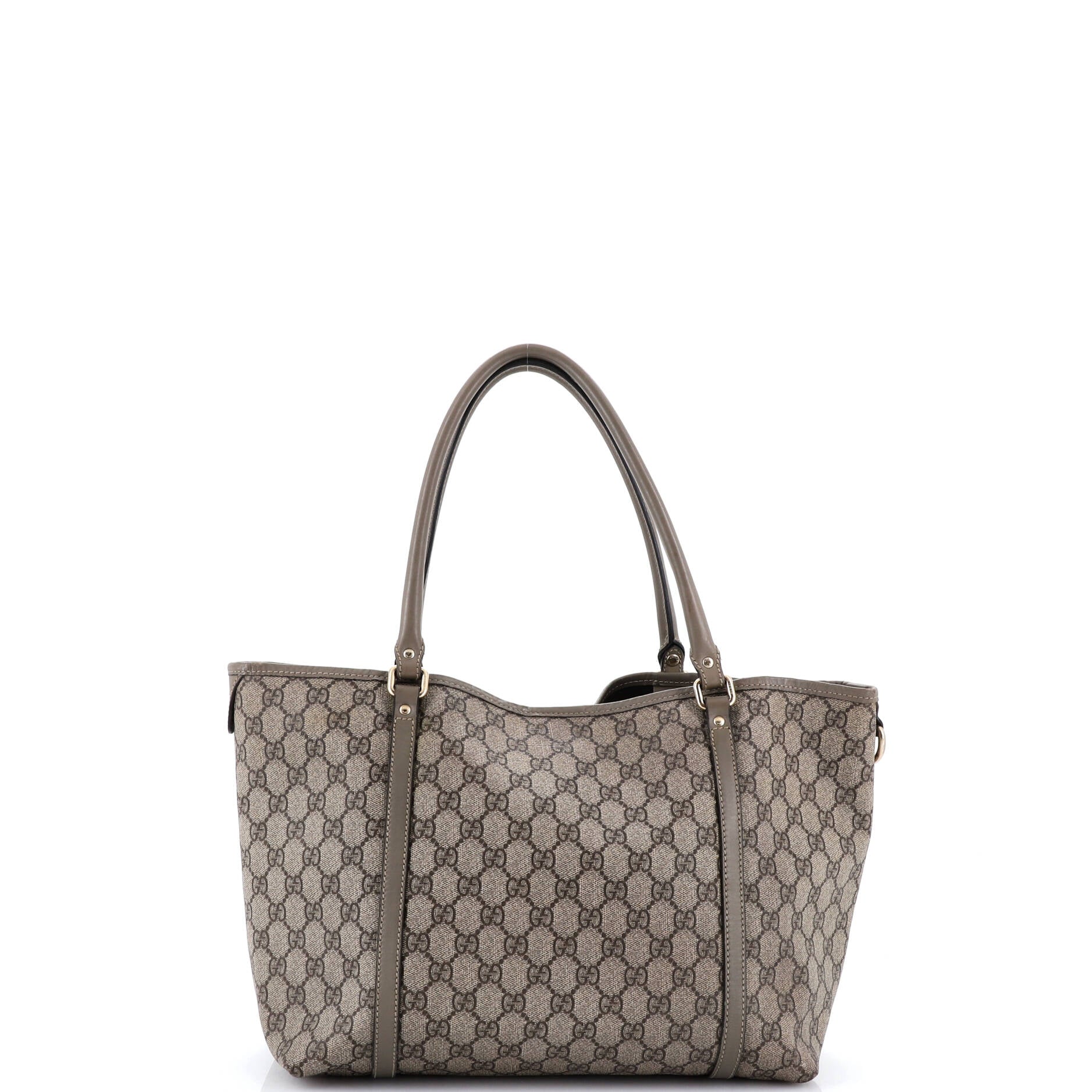 Joy Tote GG Coated Canvas with Leather Medium
