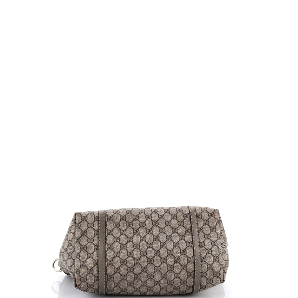 Joy Tote GG Coated Canvas with Leather Medium