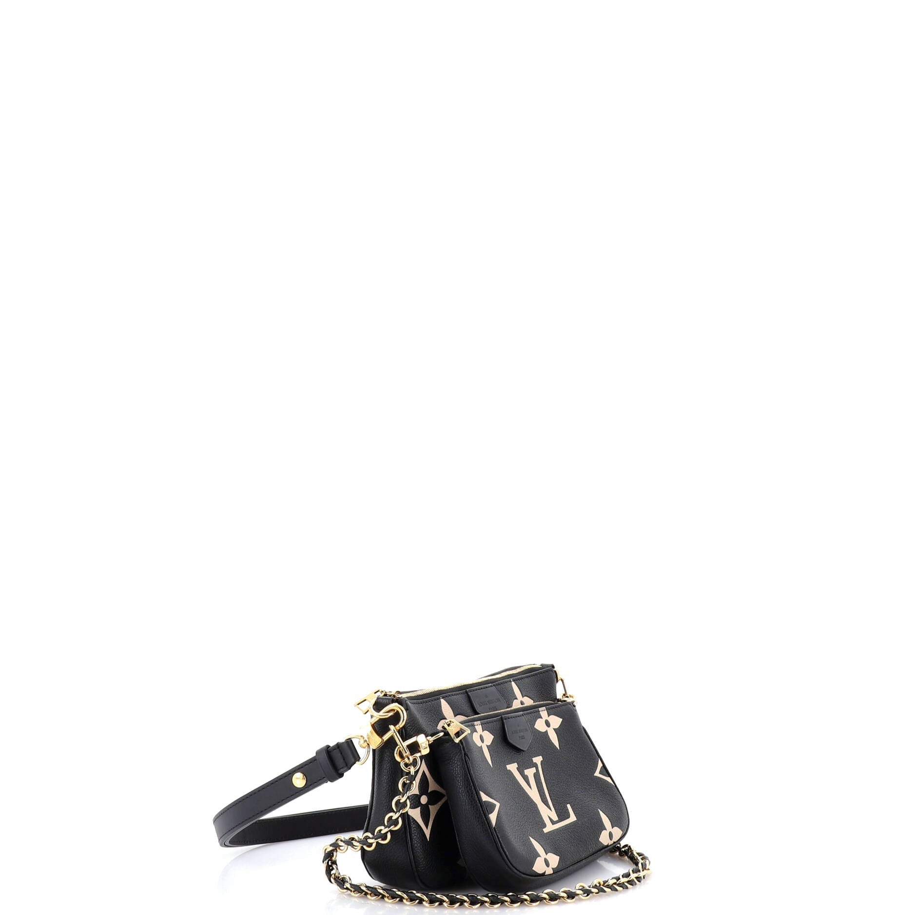 Multi Pochette Accessoires Bicolor Monogram Empreinte Giant