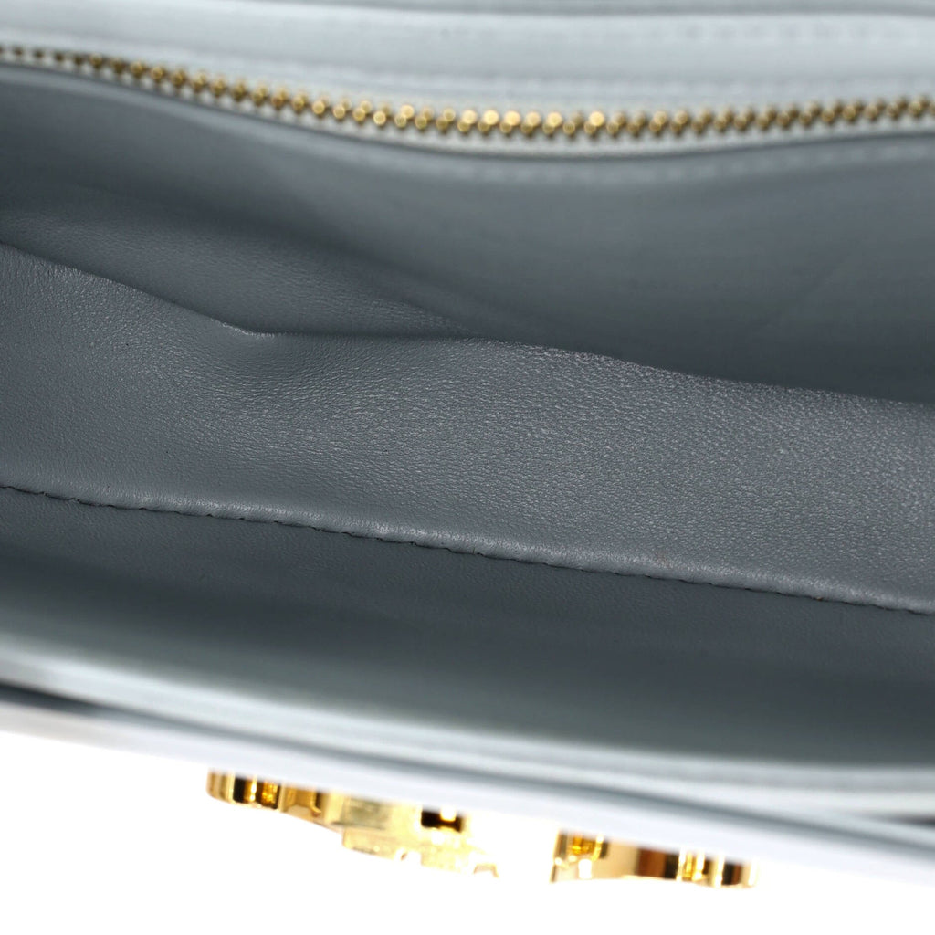Triomphe Besace Clea Flap Bag Leather