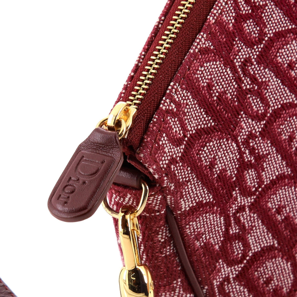 Vintage Saddle Bag Diorissimo Canvas Mini