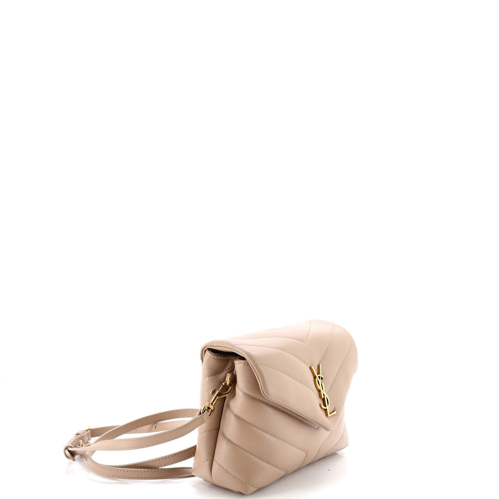 Loulou Shoulder Bag Matelasse Chevron Leather Toy