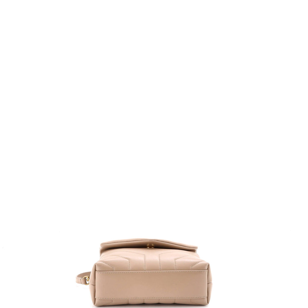 Loulou Shoulder Bag Matelasse Chevron Leather Toy