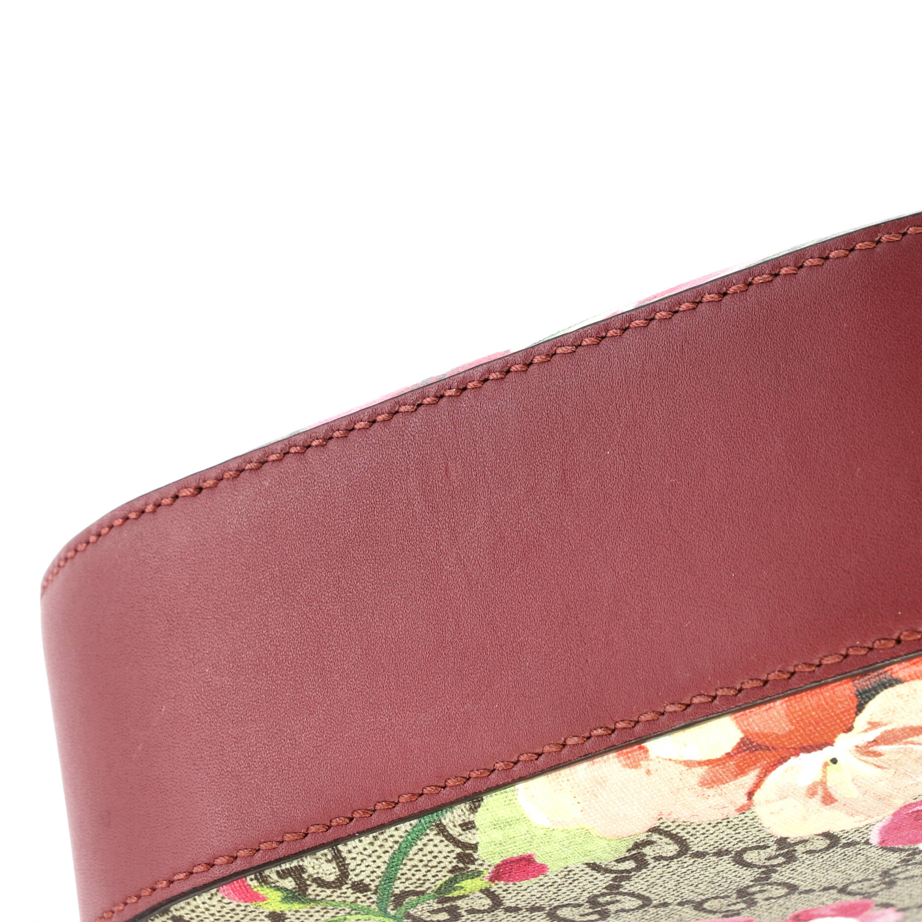 Chain Crossbody Bag Blooms Print GG Coated Canvas Mini