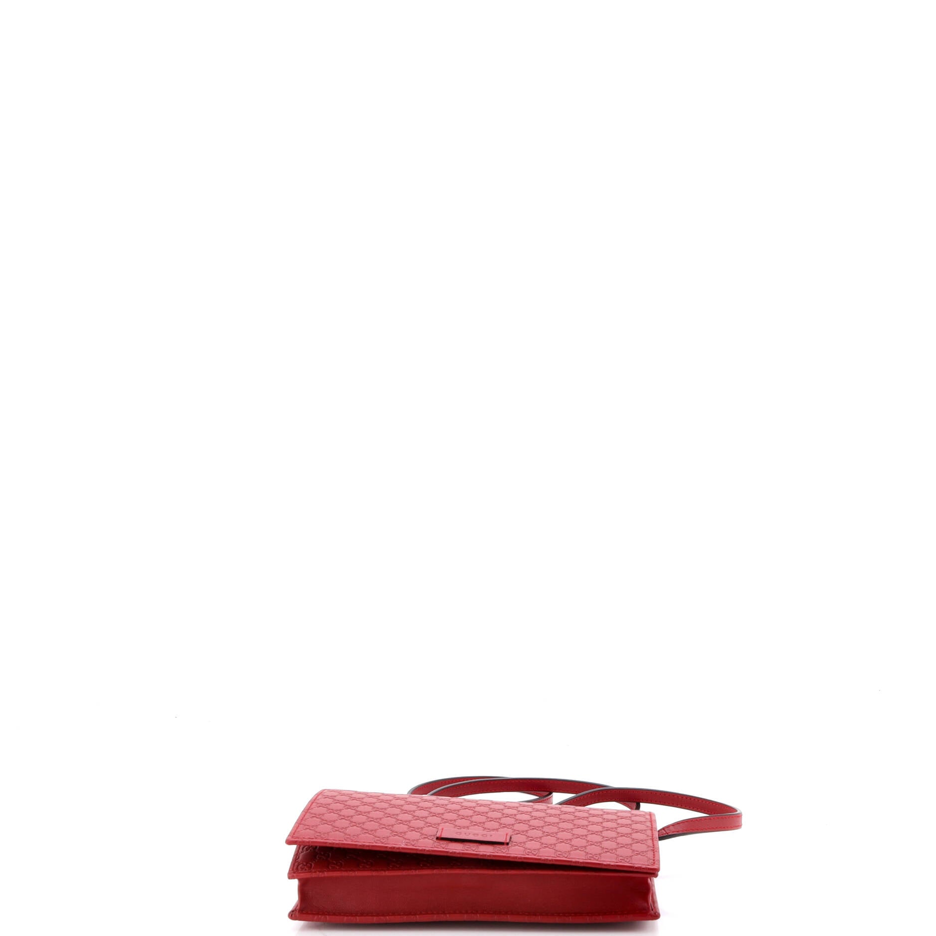 Wallet on Strap Microguccissima Leather