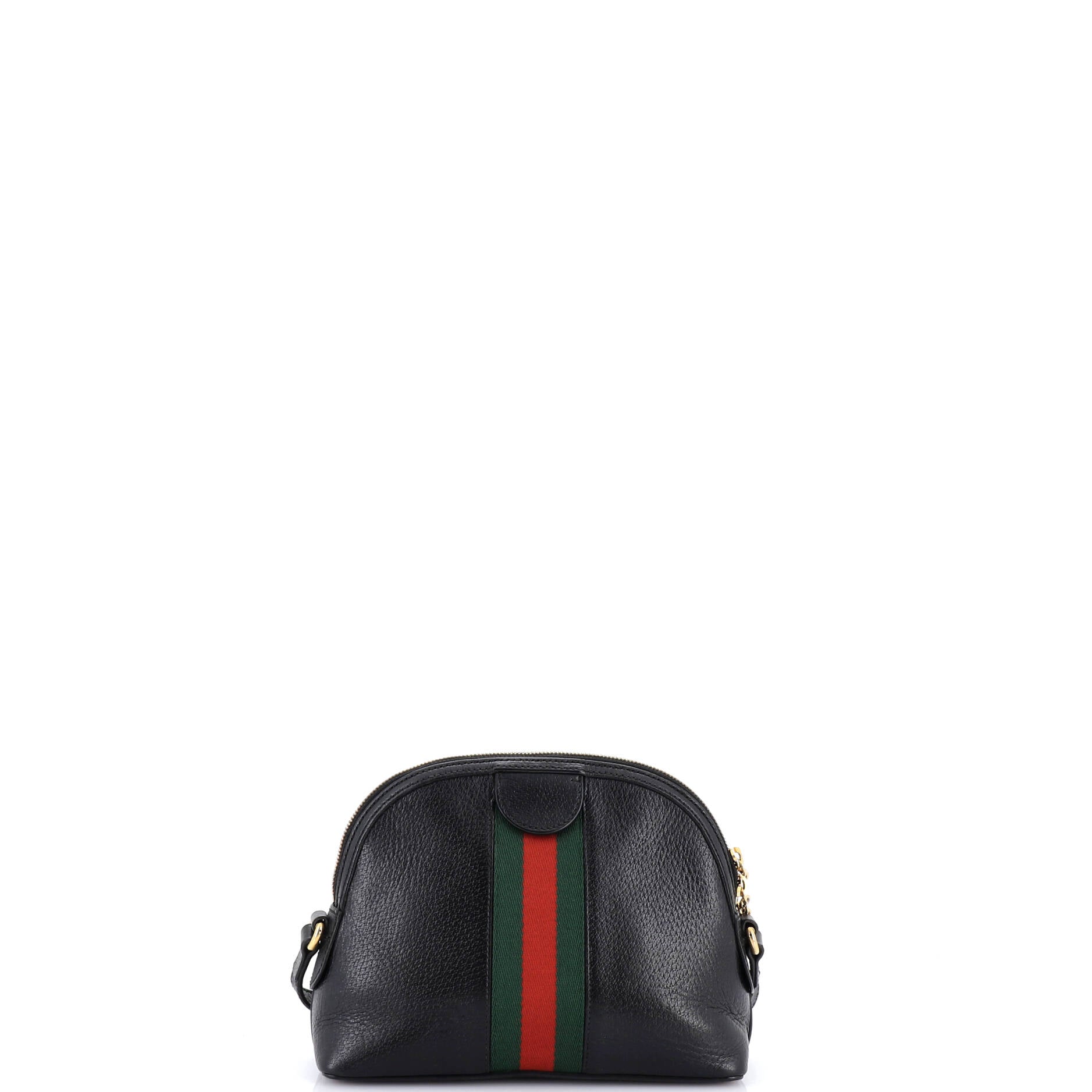 Ophidia Dome Shoulder Bag Leather Small