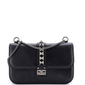 Glam Lock Shoulder Bag Leather Medium