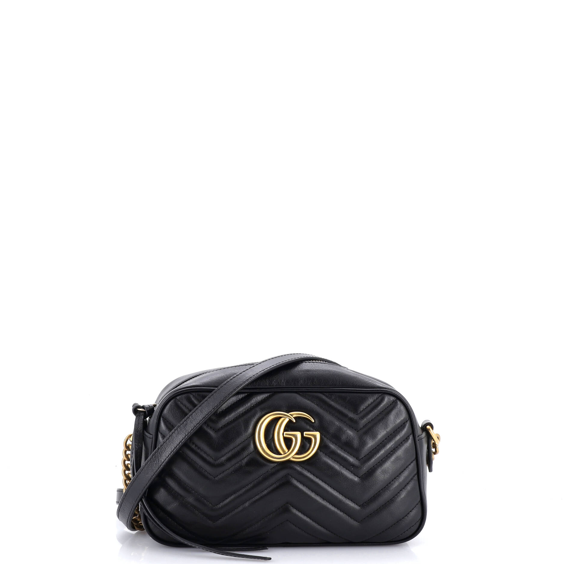 GG Marmont Shoulder Bag Matelasse Leather Small