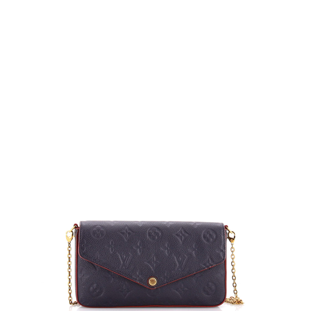 Felicie Pochette Monogram Empreinte Leather