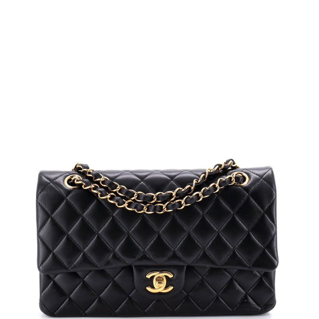 Classic Double Flap Bag Quilted Lambskin Medium