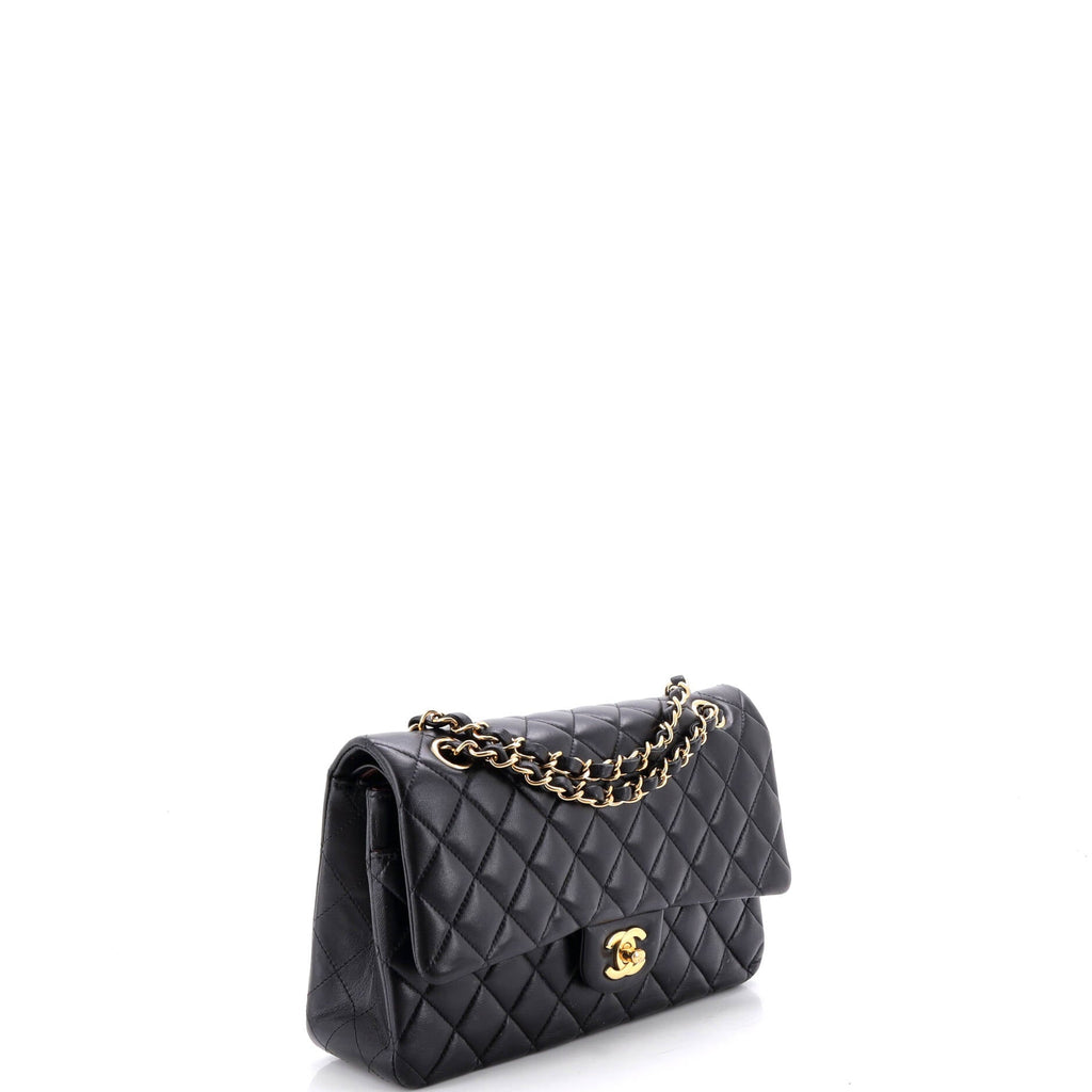 Classic Double Flap Bag Quilted Lambskin Medium