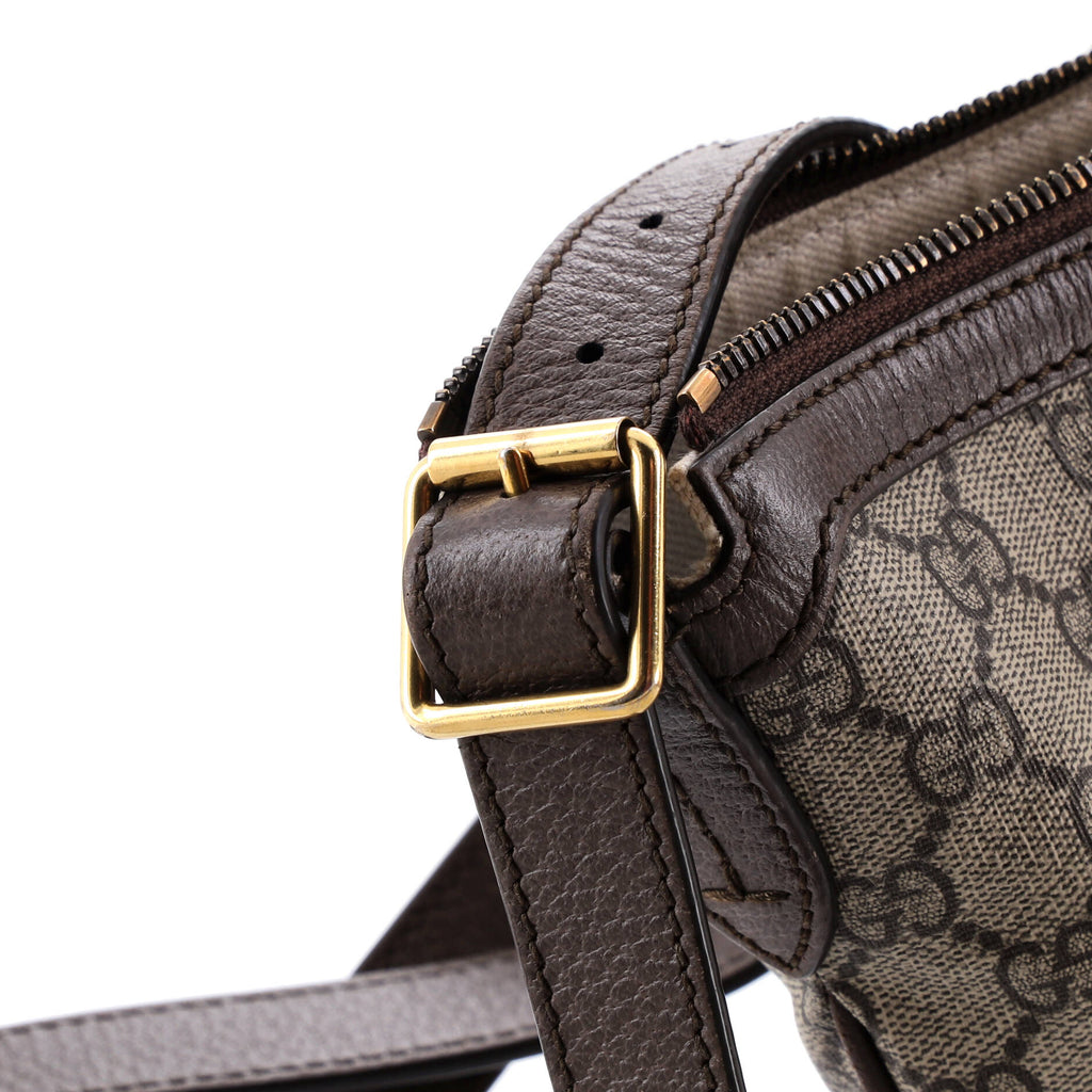 Ophidia Half Moon Hobo GG Coated Canvas Small