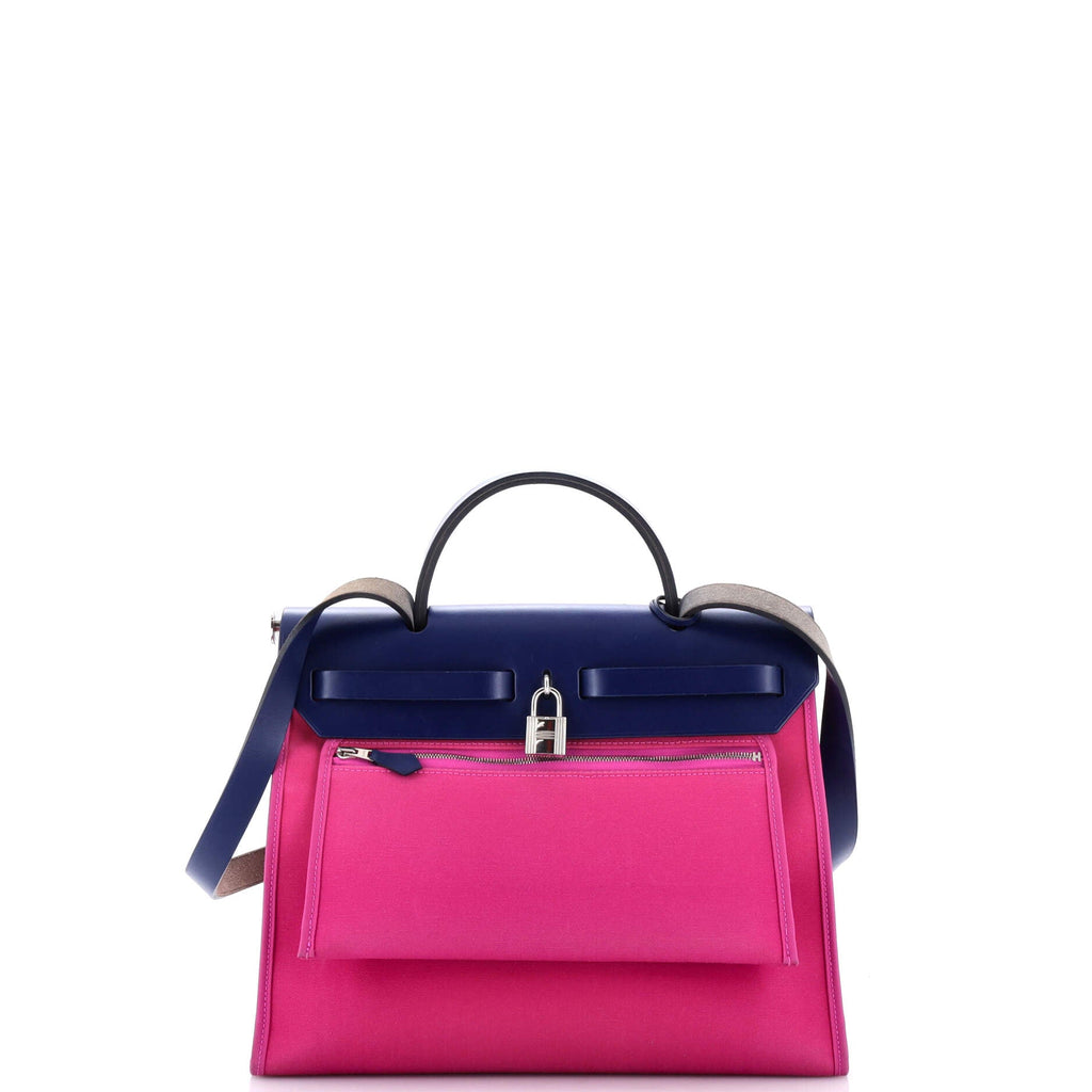 Herbag Zip Leather and Toile 31