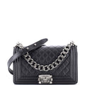Boy Flap Bag Quilted Lambskin with Gradient Crystal Detail Old Medium