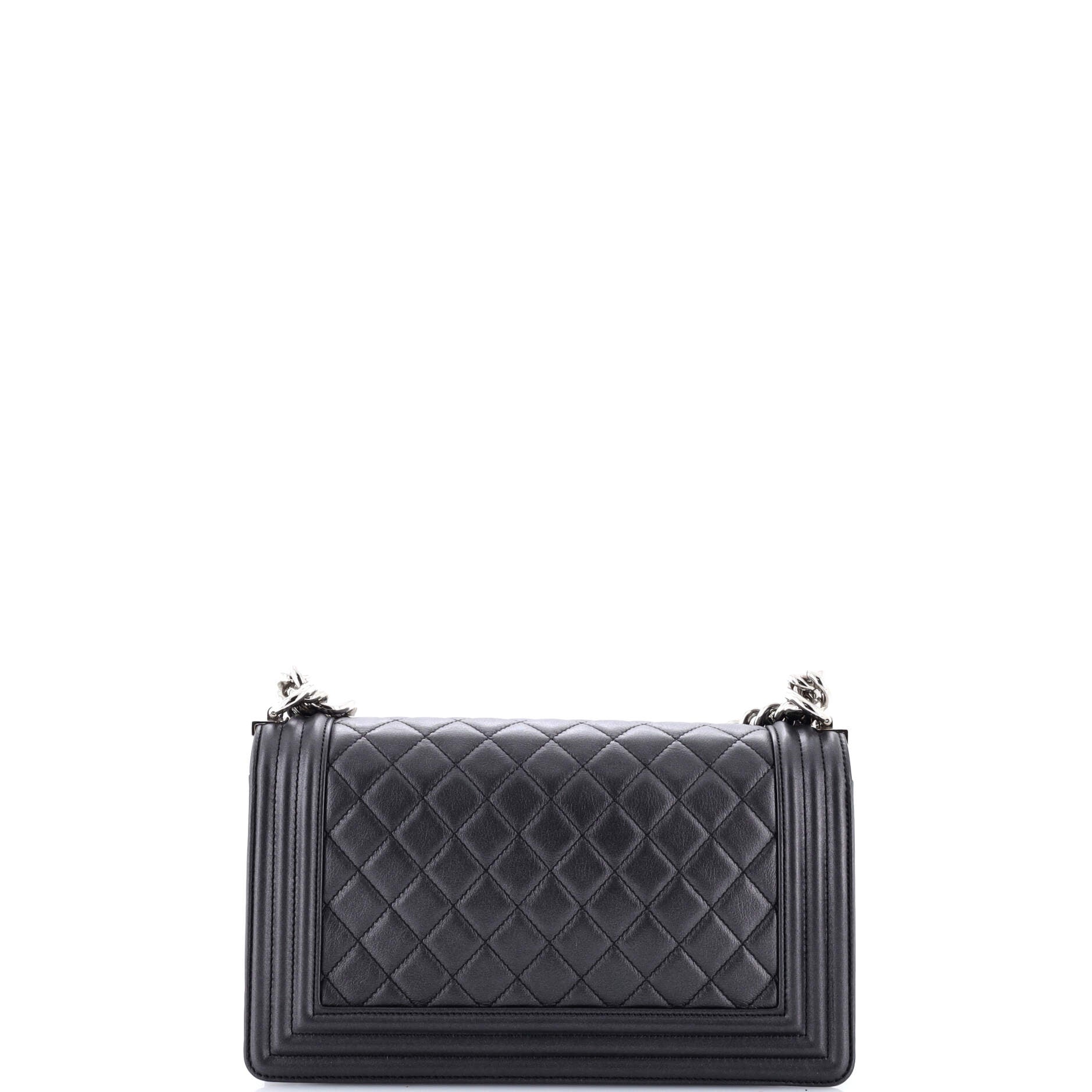 Boy Flap Bag Quilted Lambskin with Gradient Crystal Detail Old Medium