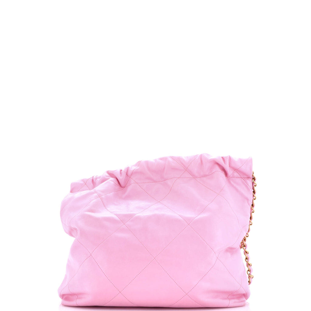 22 Chain Hobo Quilted Calfskin Small