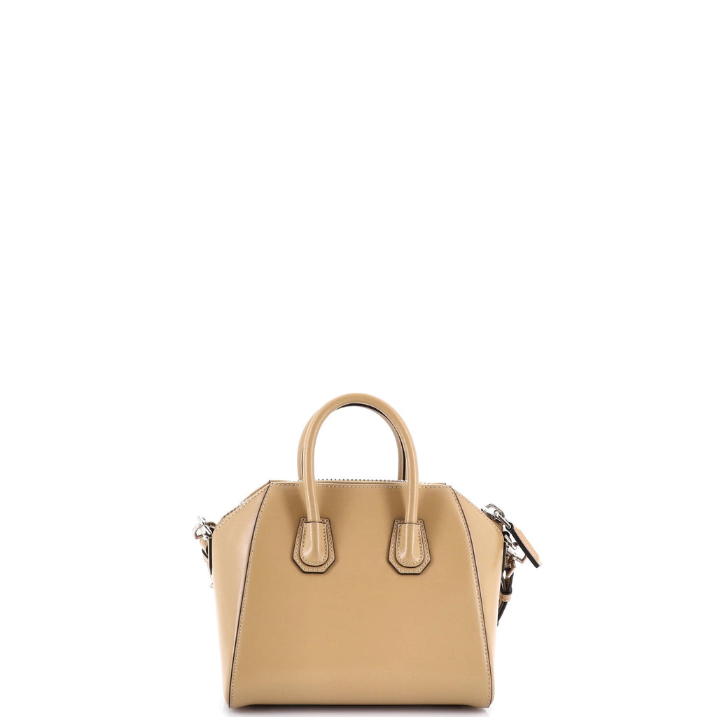 Antigona Bag Glazed Leather Mini