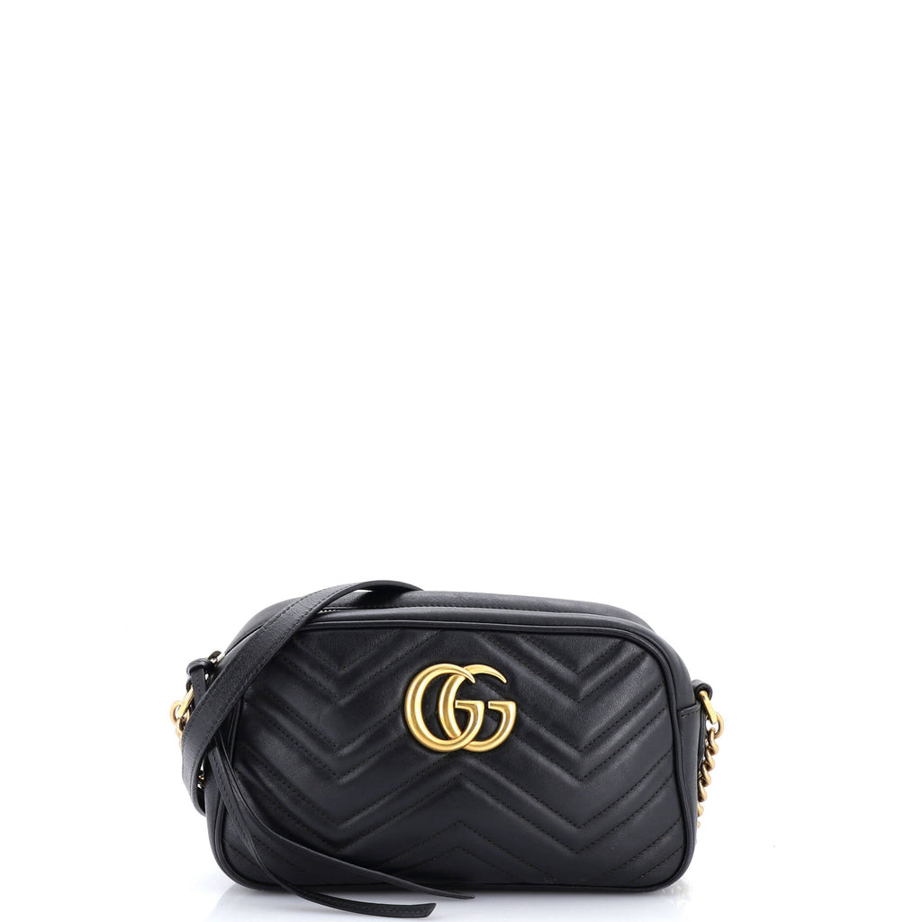 GG Marmont Shoulder Bag Matelasse Leather Small
