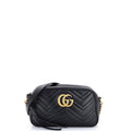 GG Marmont Shoulder Bag Matelasse Leather Small