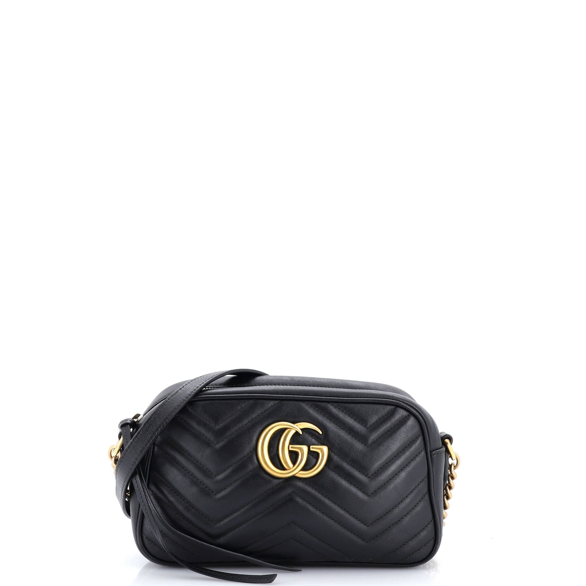 GG Marmont Shoulder Bag Matelasse Leather Small