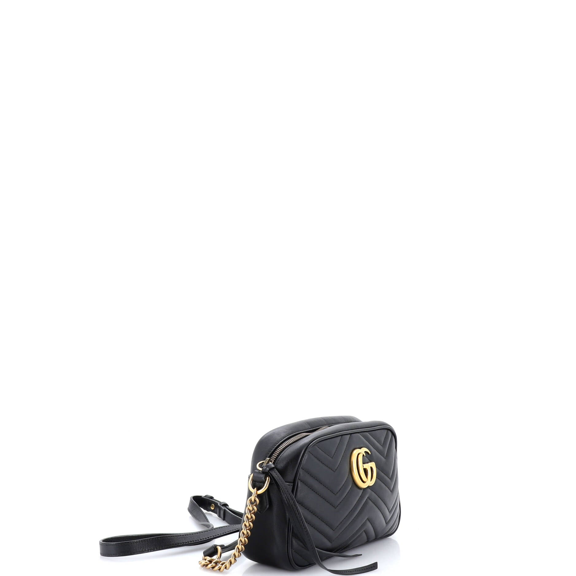 GG Marmont Shoulder Bag Matelasse Leather Small